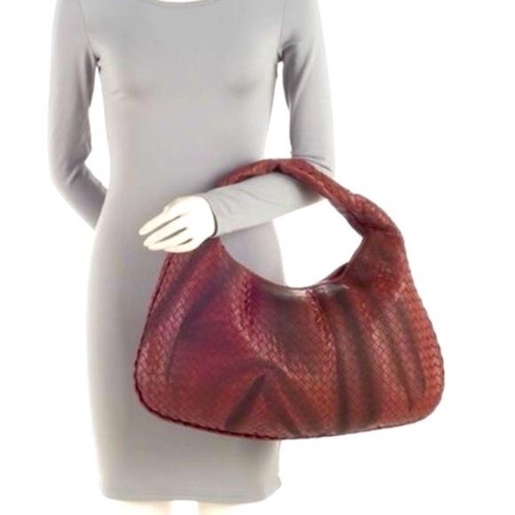 Bottega Veneta Intrecciato Nappa Leather Embroidered. Large Hobo. - Picture 16 of 16